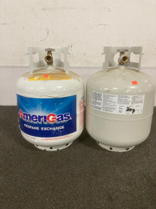 (2) PROPANE TANKS