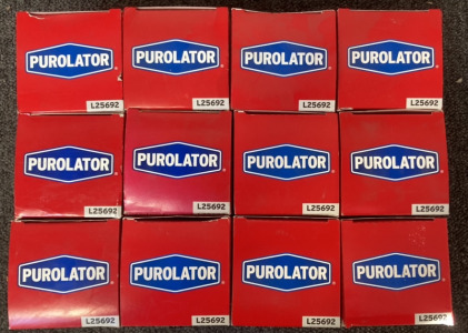 12 L 25692 PUROLATOR OIL FILTERS