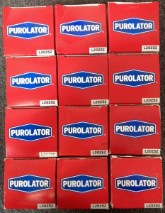 12 L20252 PUROLATOR OIL FILTERS