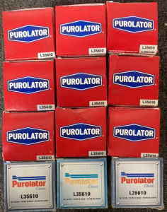 12 L 35610 PUROLATOR OIL FILTERS
