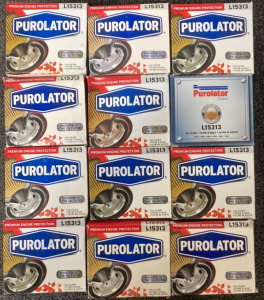 12 L15313 PUROLATOR OIL FILTERS