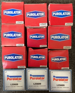 12 L 25609 PUROLATOR OIL FILTERS