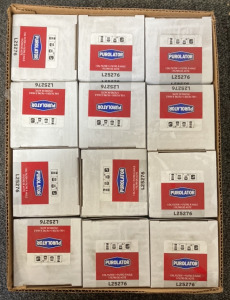 12 L 25276 PUROLATOR OIL FILTERS
