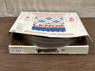 LENOX INDUSTRIAL BAND SAW BLADE