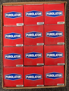 12 L 15505 PUROLATOR OIL FILTERS
