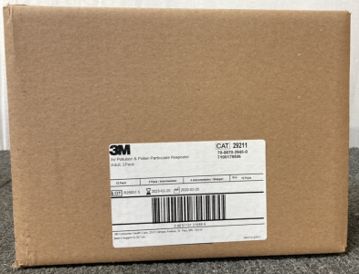 (12) 3M AIR POLLUTION AND POLLEN PARTICULATE RESPIRATOR 2 PACK