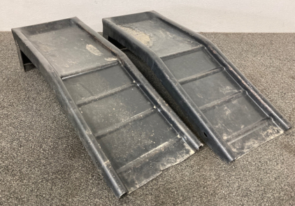 Pair Of Metal Car Ramps