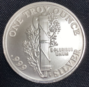 Mercury 1 Troy Oz .999 Silver Round