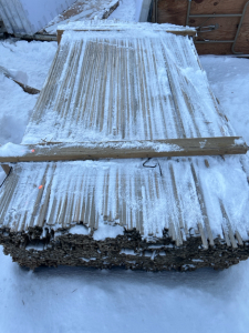 (1) Pallet Of Molding Trim (.5&rdquo;x85&rdquo;)