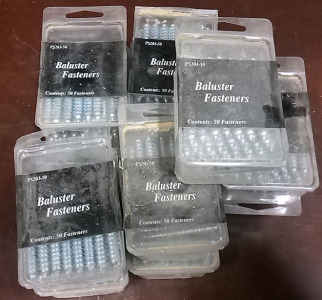 (11) Baluster Fasteners 50 Per Package