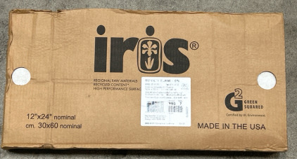 (4) Boxes Of Iris Tile &mdash;SP3