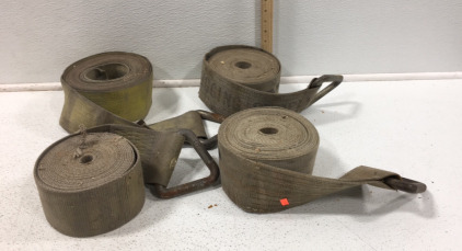 (4) Large Tie Down Straps