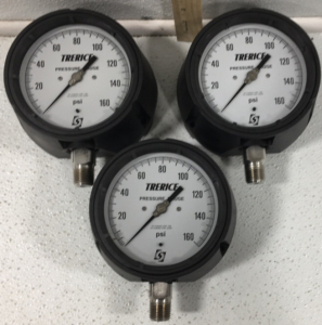 (3) Trerice Pressure Guages