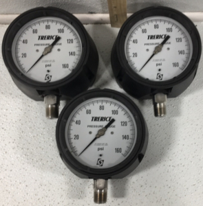 (3) Trerice Pressure Guages