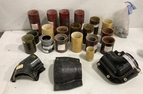 (20) + Assorted Fiber Glass Pipe Fittings