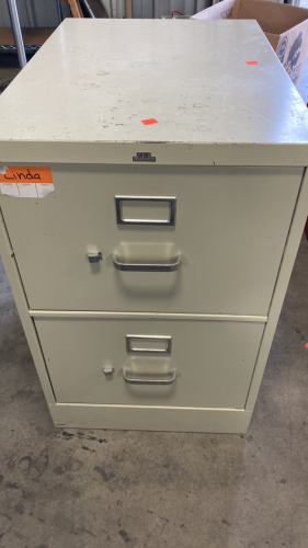 Small 2-Drawer File Cabinet