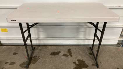 Lifetime Adjustable Folding Table