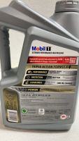 (2) 5qt Mobil 1 5W-20 Synthetic High Mileage Motor Oil - 3