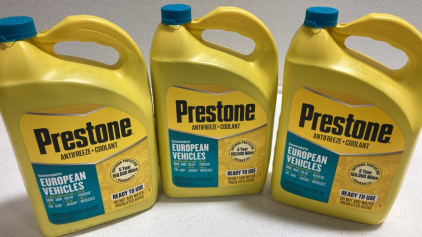 (3) 1gal Prestone Antifreeze and Coolant for European Vehicles