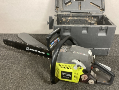 Ryobi Chainsaw w/Case