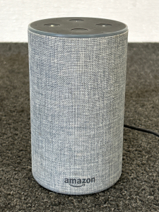 AMAZON ECHO DEVICE - POWERS ON