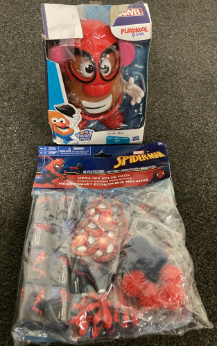 SPIDER-MAN MR. POTATO HEAD AND PARTY SUPPLIES