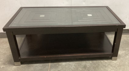 Glass Top Coffee Table