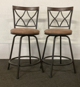 (2) BAR STOOLS
