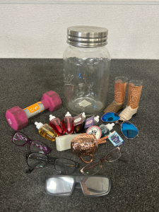 LARGE JAR, HOME FRAGRANCE REFILLS, GLASSES AND MORE