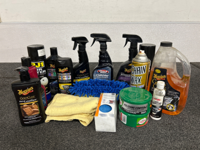 CAR CLEANING AND DETAILING ESSENTIALS (PARTIAL AMOUNTS NOT FULL)