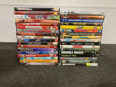 DVDS INCLUDING SONS OF ANARCHY SEASON 2, BEETLEJUICE, SHREK AND MORE