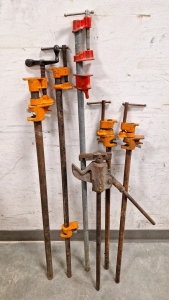 PIPE CLAMPS AND PIPE BENDER