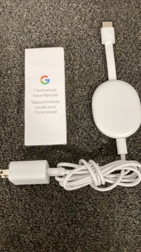 Google Chromecast w/Voice Remote