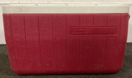 COLEMAN RED COOLER (20X12)