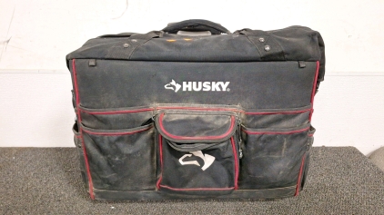 HEAVY DUTY ROLLING HUSKY TOOL BAG