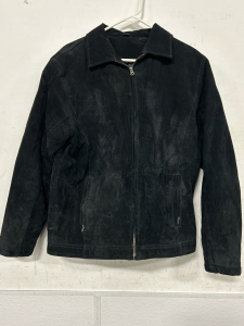 KNIGHTSBRIDGE MENS LEATHER JACKET (SIZE SMALL)