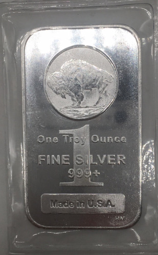 1 Troy Oz Fine Silver Bar