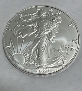 2023 1 OZ. AMERICAN SILVER EAGLE Fine Silver One Dollar Coin