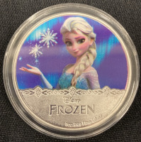 (3) Disney Frozen .925 Plated Collector’s Coins - 4