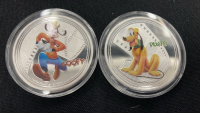 (6) Disney Characters .925 Plated Collectors Coins - 3