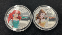 (6) Disney Princesses .925 Plated Collectors Coins - 3