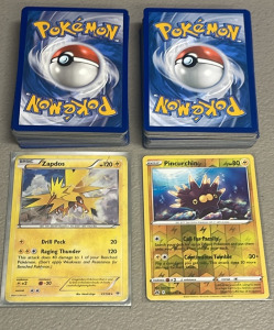 (125+) Unsearched Pokemon Collectible Cards With Rare And Holos