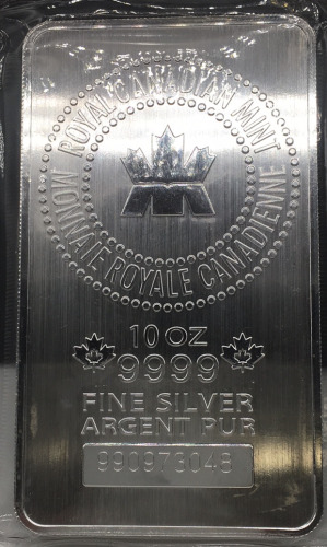 10oz 9999 Fine Silver