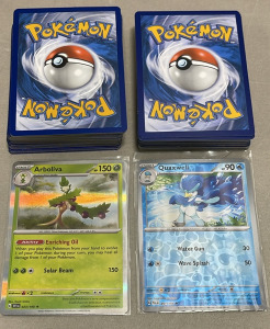 (125+) Unsearched Pokemon Collectible Cards With Rare And Holos