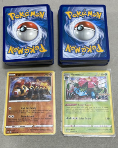 (125+) Unsearched Pokemon Collectible Cards With Rare And Holos