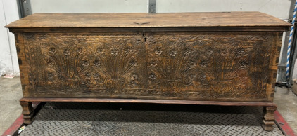 74&rsquo;&rsquo; x 23&rsquo;&rsquo; x 30&rsquo;&rsquo; Antique Wooden Chest