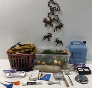Metal Moose Windchime, Norelco Fabric Steamer, Remote Smoker Thermometer & More