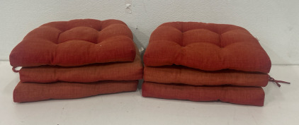 (6) Pillows For Patio Set