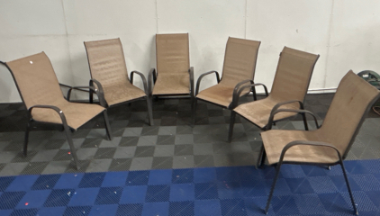 (6) Patio Chairs