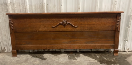 (1) Wooden Queen Bed Frame